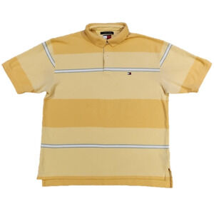 3/$20 Tommy Hilfiger Yellow Stripes Polo Shirt